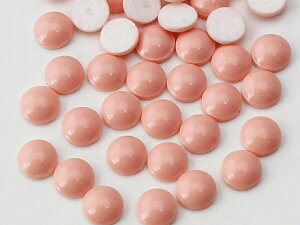 スワロフスキー 2080/4 半丸 ホットフィックス ピンクコーラルパール