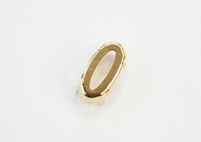 【売り切りセール】#4162ファンシーストーン[イーロンゲテッド・オーバル] 用爪付き専用台座 14×7.5mm 縫い付け用 /ビジュー/デコ/石座/爪つき/スワロフスキー decodahlia-10020935 スワロフスキー通販 デコダリア サンプル画像2