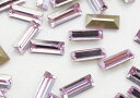 【売り切りセール】#4501 ファンシーストーン バゲット バイオレット スワロフスキー(Swarovski)/ラインストーン/ビジュー