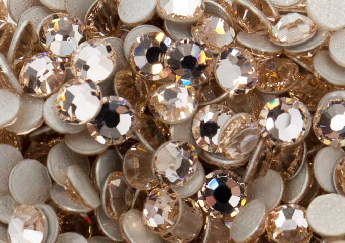 プレシオサ　HOTFIX　MAXIMA　ゴールドクオーツss10 (50粒)