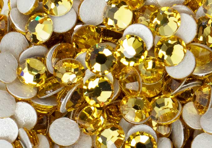 プレシオサ　HOTFIX　MAXIMA　ライトトパーズss16 (100粒)