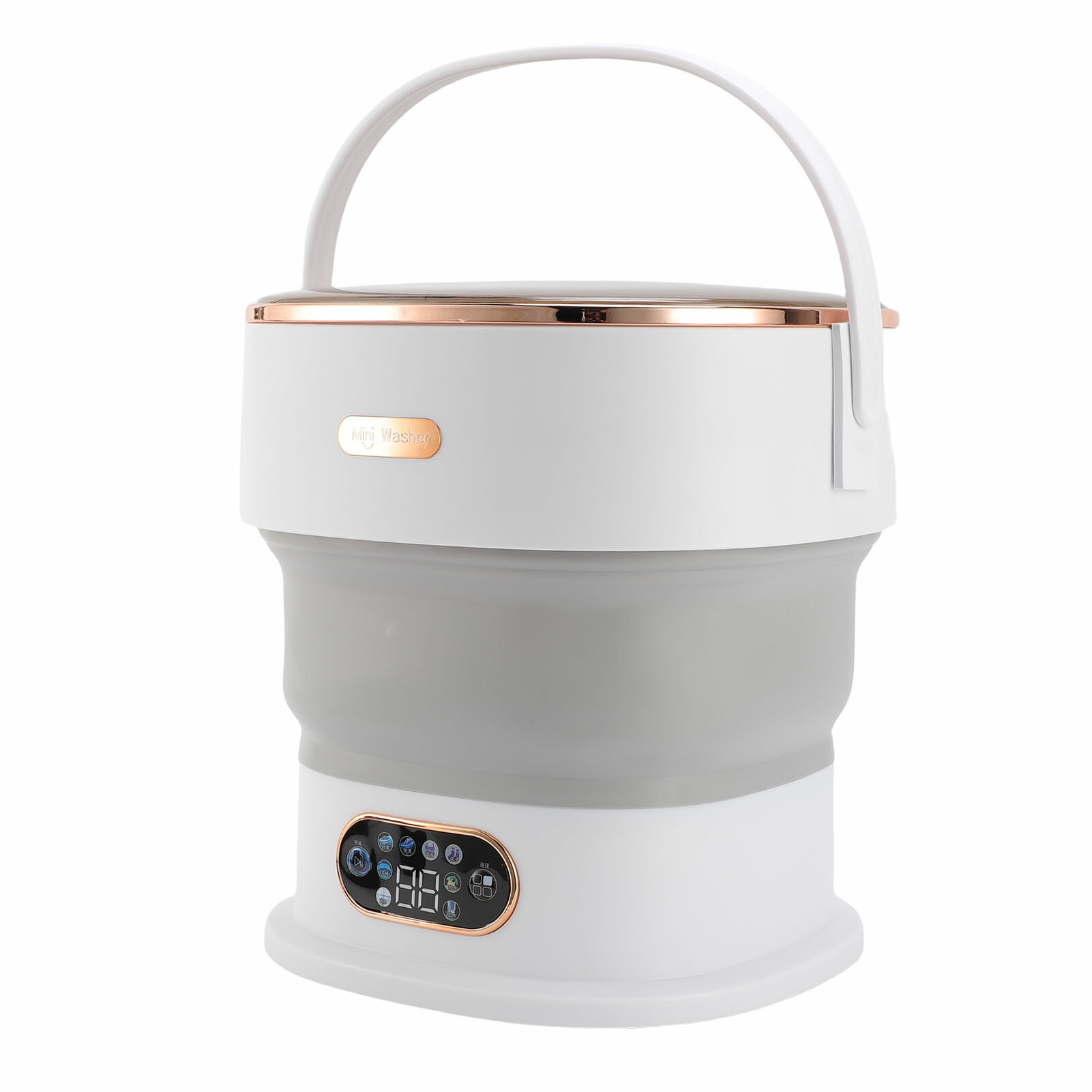 折りたたみ洗濯機 コンパクト 脱水機能 13L 一人暮らし アパート 寮 省スペース 収納便利 音静か 節水 旅行 キャンプ 下着 靴下 ベビー服 肌着 タオル こまめ洗い 手洗い不要 ルームランドリー 軽量 洗濯機 小型 洗濯 すすぎ 便利家電 洗濯くん