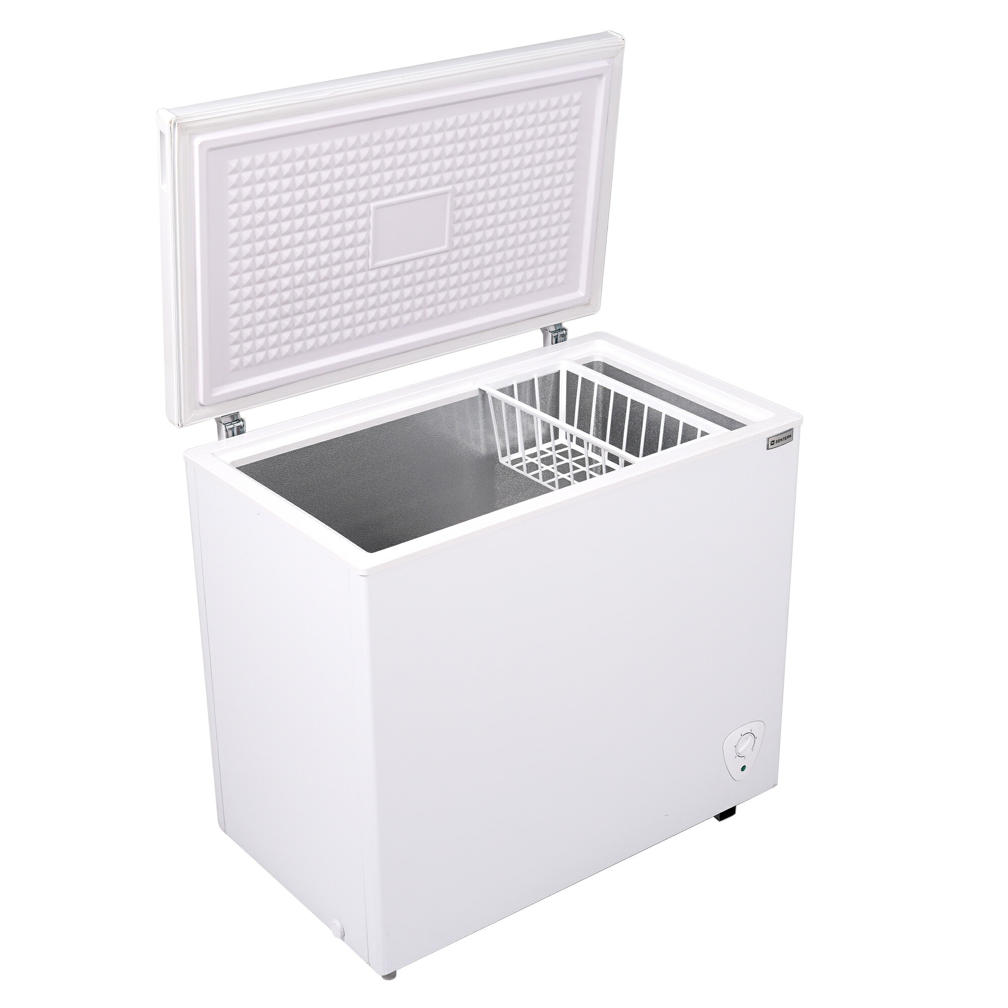 ★10%クーポン配布中★国内出荷！冷凍庫 198L 家庭用 業務用 チェストフリーザー ノンフロン 上開き バスケット付き 冷凍 大容量 省エネ 静音 温度調整 鍵付き ホワイト 食品 冷凍食品 ストック キッチン家電 スリム ストッカー 冷凍冷蔵庫 氷 店舗 レストラン 飲食店