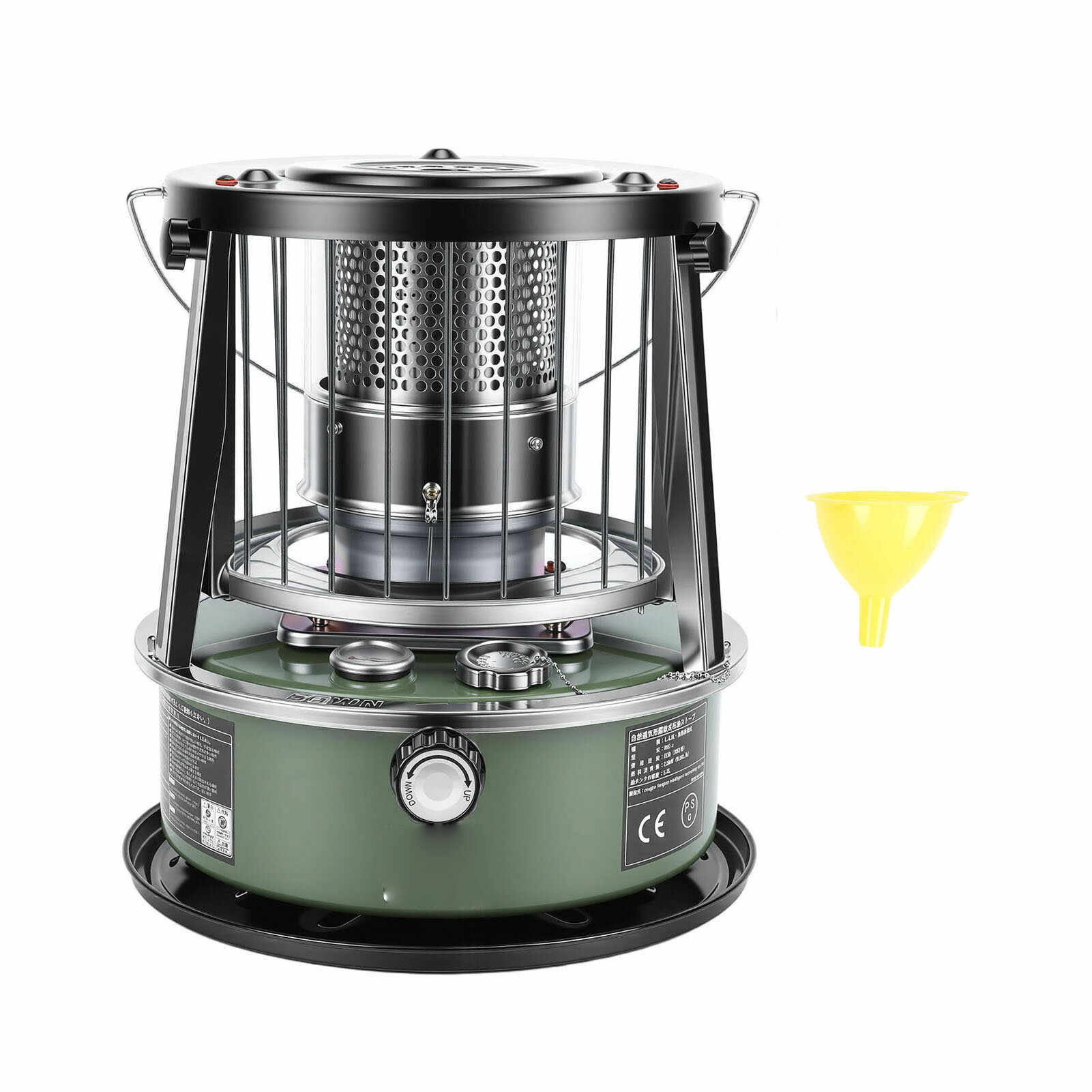 ★10%クーポン配布中→9,372円★灯油ストーブ 石油ストーブ 小型 対流型石油ストーブ キャンプ 灯油ストーブ アウトドア オフィス 石油暖房 PSCマーク石油暖房 屋外 家庭用 省エネ収納袋付き 伸縮式保護カバー 11-12畳使用 石油ストーブ電源不要 地震 災害