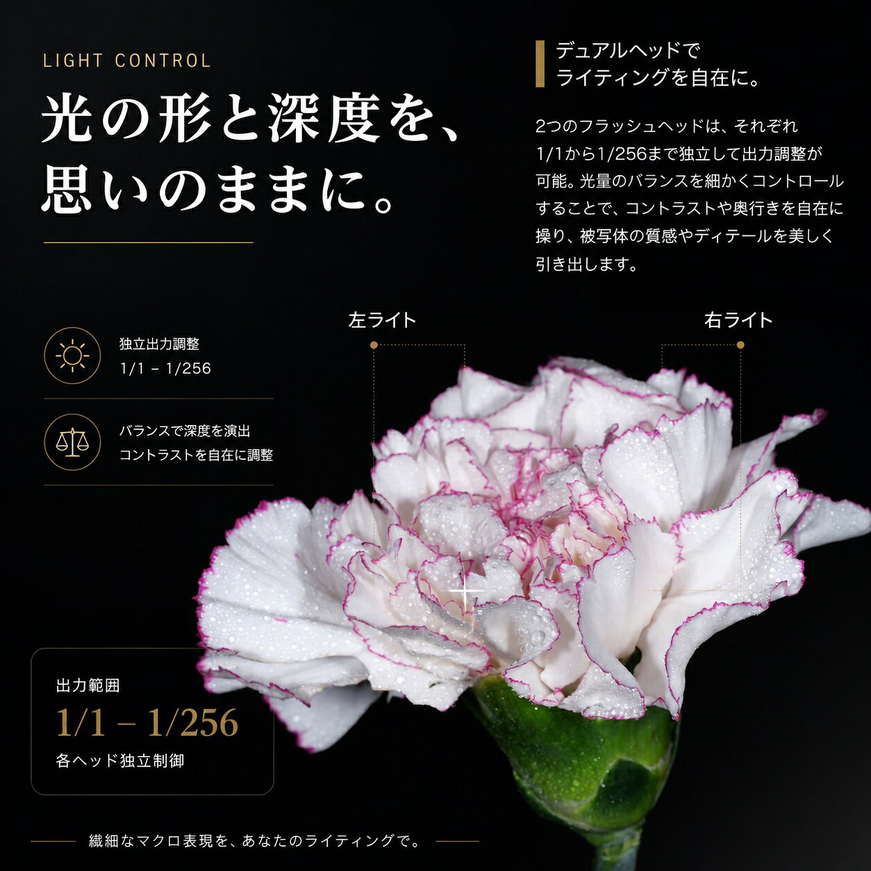 マクロツインフラッシュ MF-T76 S 76W デュアルフラッシュヘッド TTL HSS 2.4Gワイ...
