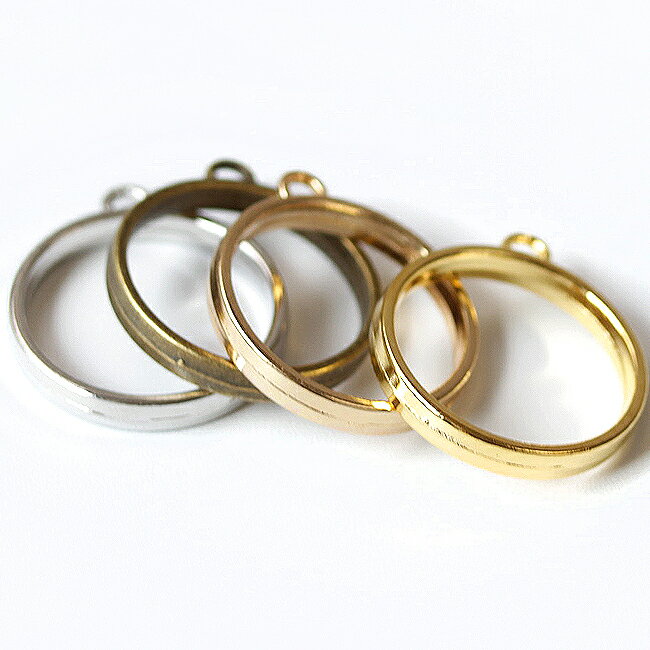 【レジン 枠】 100g Mサイズ 円型レジン枠 (全4色) レジンアクセサリー 手芸 アクセサリーパーツ メタルパーツ ハンドメイド 材料 空枠 土台 フレーム 丸 お徳用 ブロンズ