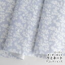 ★8/1 8:59まで★生地 布 入園入学 北欧風 ラミネート生地/幅100cm ≪ branche ≫ 【10cm単位販売】【葉】【ナチュラル】【北欧】【モダン】【水色】ブランシュ おしゃれ かわいい デコレクションズオリジナル 韓国 ビニールコーティング ビニコ