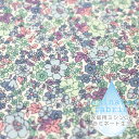 生地 布 入園入学 北欧風ラミネート生地/幅103cm≪ FORGET ME NOT - blue ≫手ざわりサラサラ つや消し【10cm単位販売】【巻き芯発送対応】【女の子】【花】【ナチュラル】【ガーリー】【紫】【水色】小花柄 キッズ ビニコ