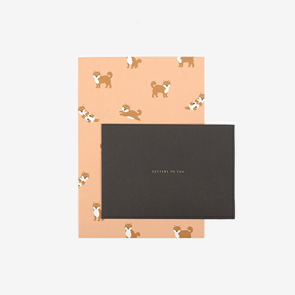 ★30%OFFクーポンBLACK FRIDAY★レターセット 08 Shiba 【グリーティング】【ラッピング】 お手紙|便箋|便せん|封筒|お祝い|誕生日|バ...