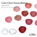 ネイルツール カラーチャート ニュアンスボタン 約30枚入り セルフネイル ジェルネイル