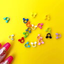 【B959】ミニ金属ねずみビーズ デコパーツ DECOPANIC デコパニックアクセサリーパーツ ハンドメイド チャーム パーツ デコレーション カボション ビーズ 金属パーツ ネイルパーツ ネズミパーツ