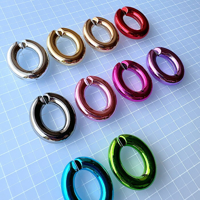 【C172】【大サイズ】メタリックプラチェーン プラスチックチェーン チェーン チェ...