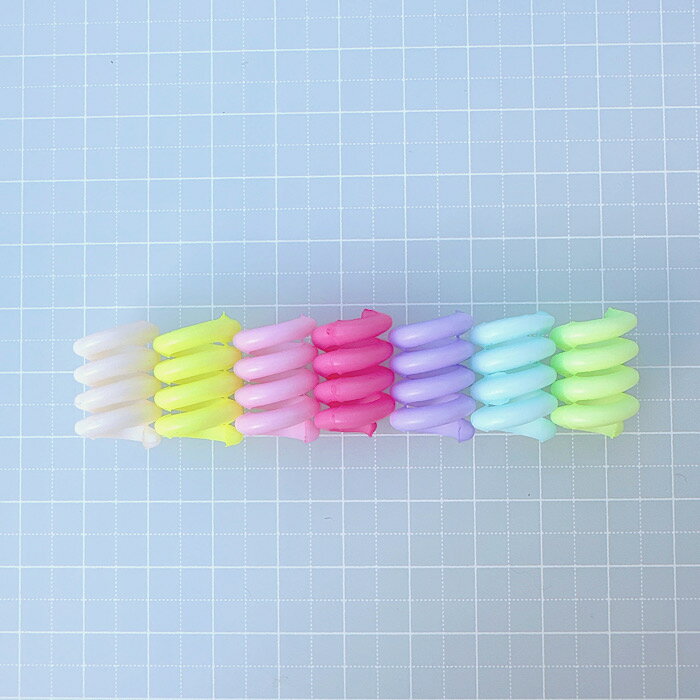 【B942】★パステル★ぐるぐるビーズ　デコパーツ　キーホルダーパーツ　ビーズ　デ...