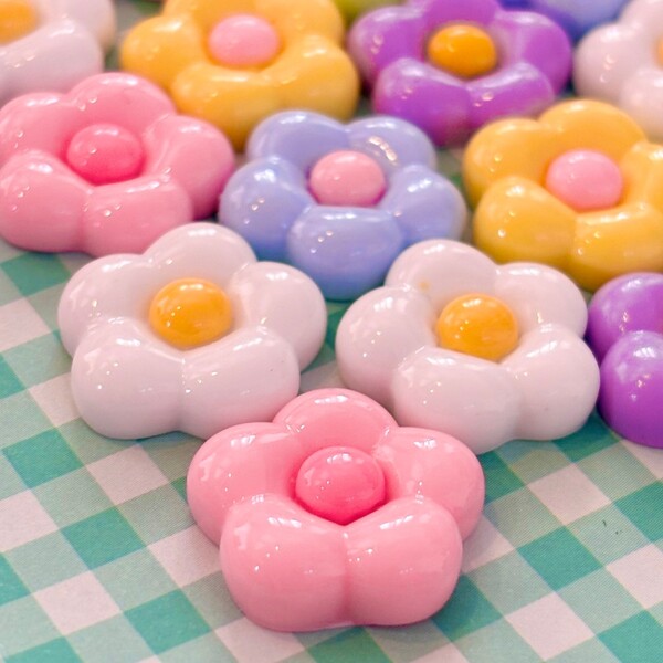 お花 フラワー デコパーツ キーホルダー デコ電 ハンドメイド キッズアクセサリー DIY デコパーティ