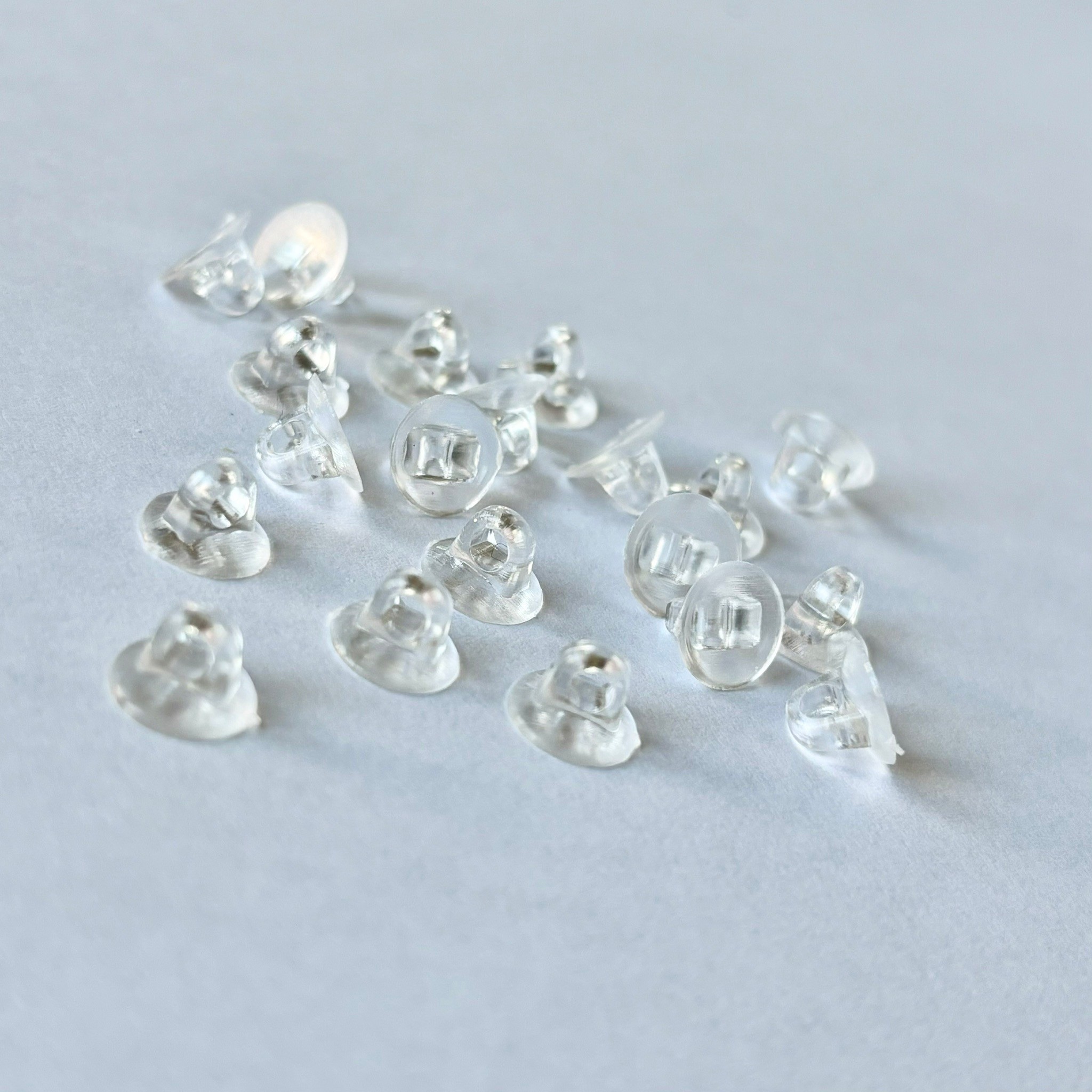 貼り付けパーツ 接続パーツ 基礎パーツ クリアパーツ アクセサリーパーツ キーホルダー ネックレス ブレスレット パーツ キッズアクセサリー デコパーティ