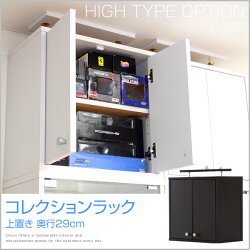 奥行き29cmコレクションラックLuke-ルーク-深型ハイタイプ(専用上置き)【天井つっぱり/ディスプレイラック/コレクションケース/壁面収納として】【送料無料】【OG】【smtb-tk】【デコレ】