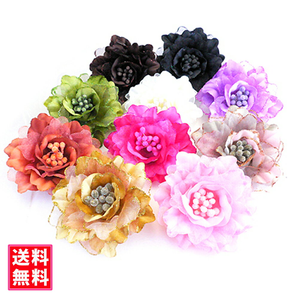 コサージュ フォーマル 人気 メンズ 24色 ラメ付き 小ぶり 小さめ 型崩れしない ヘアクリップ付 入園式 卒園式 入学式 卒業式 結婚式 式典 セレモニー ...