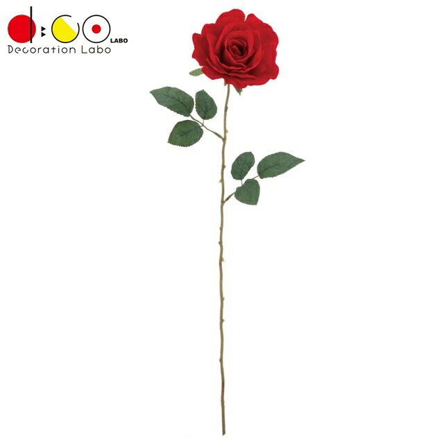ロイヤルベルベットローズ L FLS5335L ローズ バラ 薔薇 ばら 造花 ベルベット ベルベッド アートフラワー