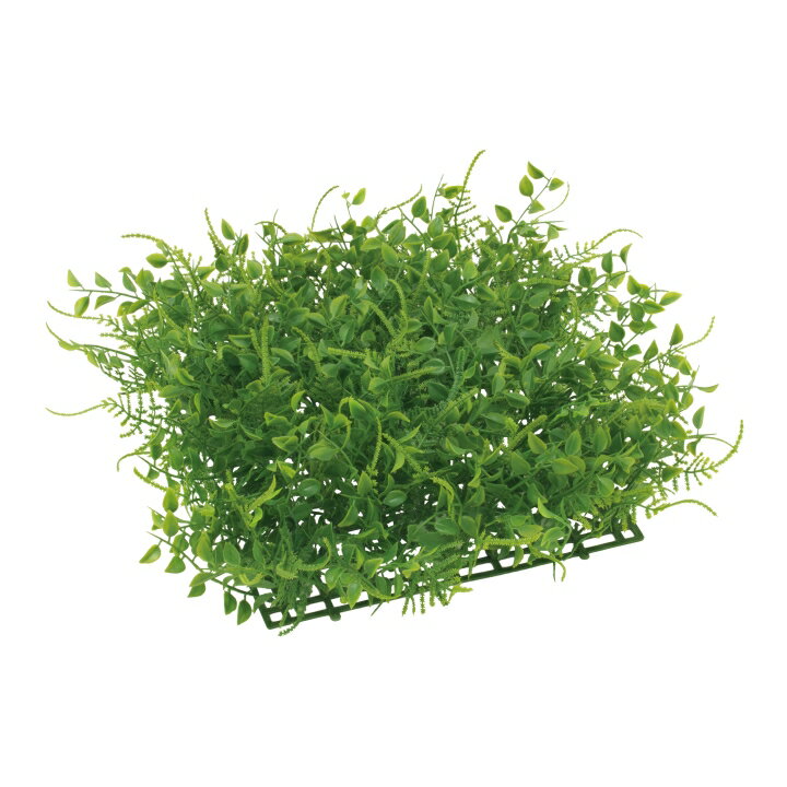 難燃 スマイラックス/ファ-ンミックスマット プラスチック LEE7152 フェイクグリーン リーフ マット 人工観葉植物 スマイラックス ファーン 屋外対応 難燃