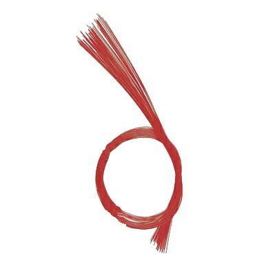 色水引 (50本/パック) 赤 DE0210RD レッド お正月 飾り 装飾 水引 材料 素材 手芸 紅白