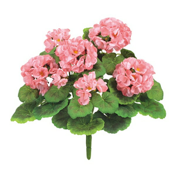 ゼラニウムブッシュ S ピンク FLB8058SPK ゼラニウム 造花 ブッシュ 束 アートフラワー