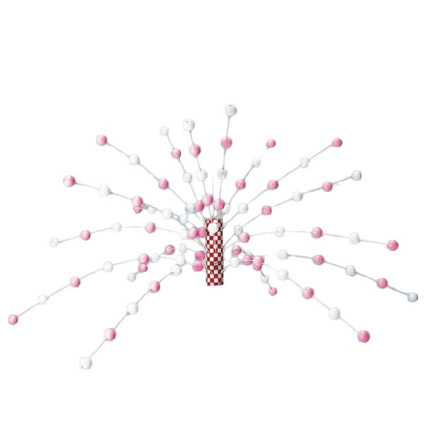 NEW 市松餅花（舞玉）センター ※他商品と同梱不可 2010 正月 飾り 販促グッズ 店内装飾 舞玉 まゆ玉 センター 繭玉 餅花