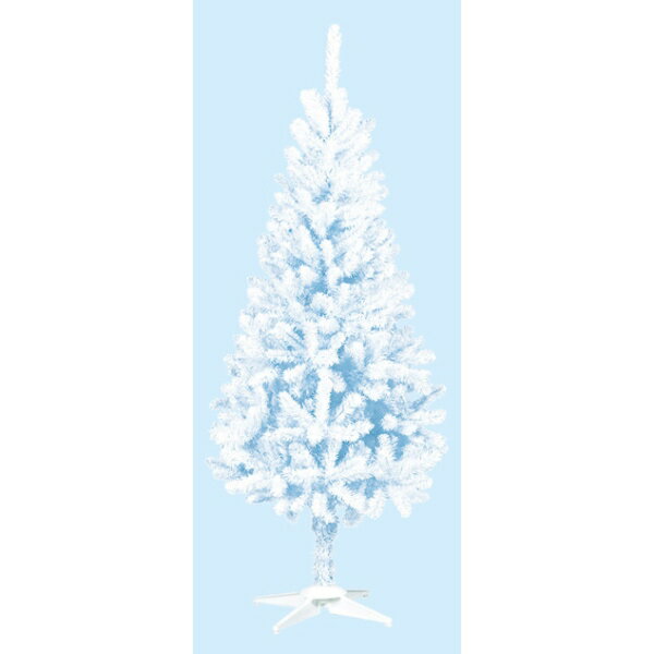 150cmホワイトスリムツリー FOLD 防炎 TXM2038 クリスマス ツリー デコレーション 装飾 飾り ホワイトスリムツリー スリム 細い 場所とらない 省スペース 白 ホワイト