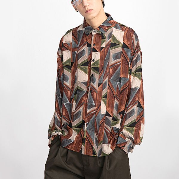 楽天市場】柄シャツ 幾何学(メンズファッション)の通販 楽天市場】柄シャツ 幾何学(メンズファッション)の通販