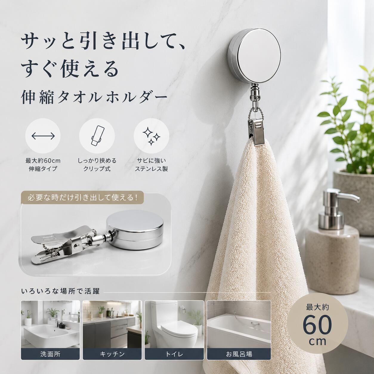 和気産業 WAKI ヴィンテージ金物 フック 120×50mm IK-327