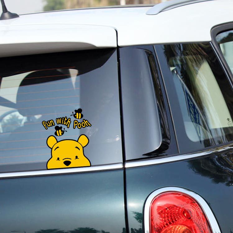 21新発 ひょっこり くまのプーさん Fun With Pooh ぷーさん ウォールステッカー ディズニー 自動車 バイク用ステッカー カーステッカー Baby In Car 13 11cm G41 Vyfhealth Com