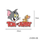 【送料無料】トムとジェリー Tom and Jerry 自動車 バイク用ステッカー カーステッカー 20 14cm G248