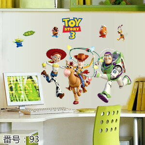 【送料無料】Disney ディズニー Toy Story3 トイストーリー3 ウォールステッカー 60*90cm #93