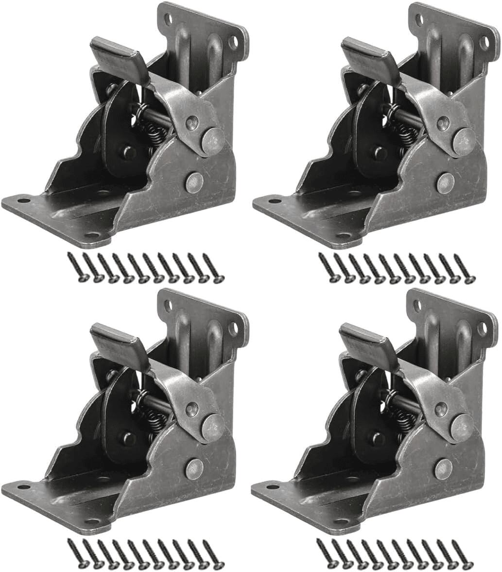 【Deepa Ribusu】折りたたみ 金具 折れ脚金具 折りたたみ脚 4個 テーブル チェアー 椅子 イス 机 デスク 修理 金具 DIY