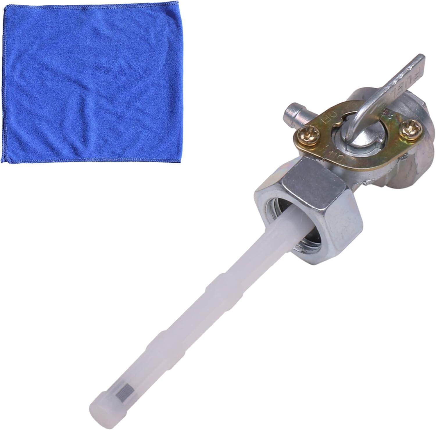 【Deepa Ribusu】フューエルコック M16 P1.5 燃料コック 汎用 ホーク CB400T モンキー ゴリラ CB XL125S XL185S CB250T マイクロファイバータオル付