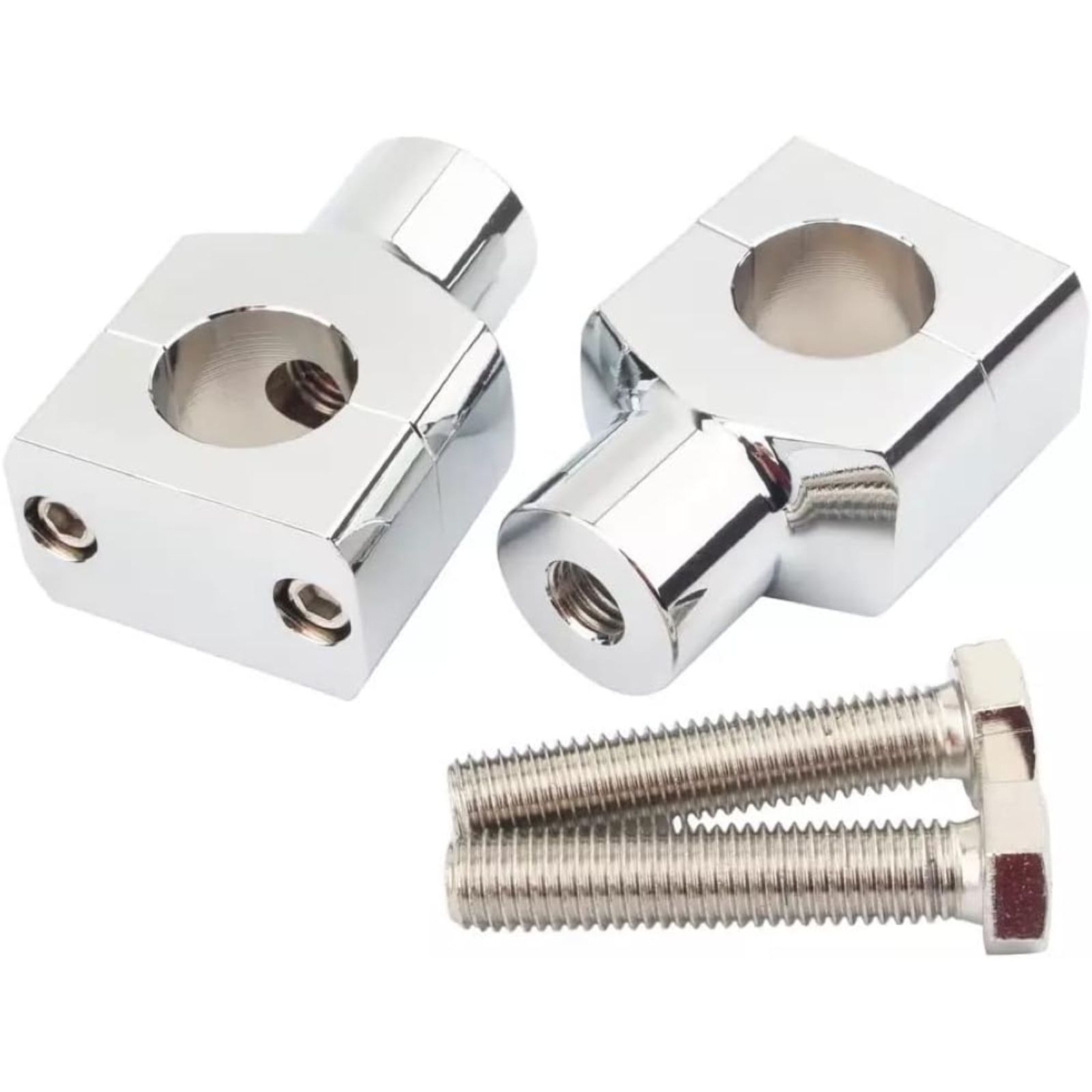 【Deepa Ribusu】ハンドルポスト 1インチ ハンドルライザー 25.4mm ハーレー ドラッグスター バルカン シャドウ マグナ など