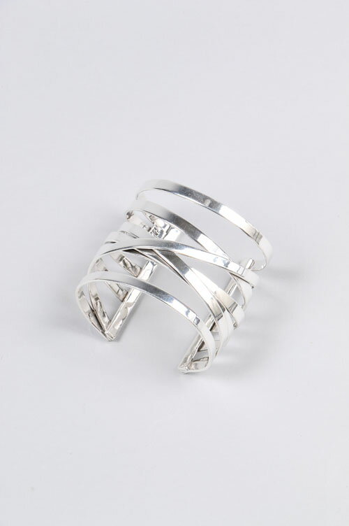 right bracelet XL silver color,(br0267) PHILIPPE AUDIBERT(フィリップ・オーディベール)