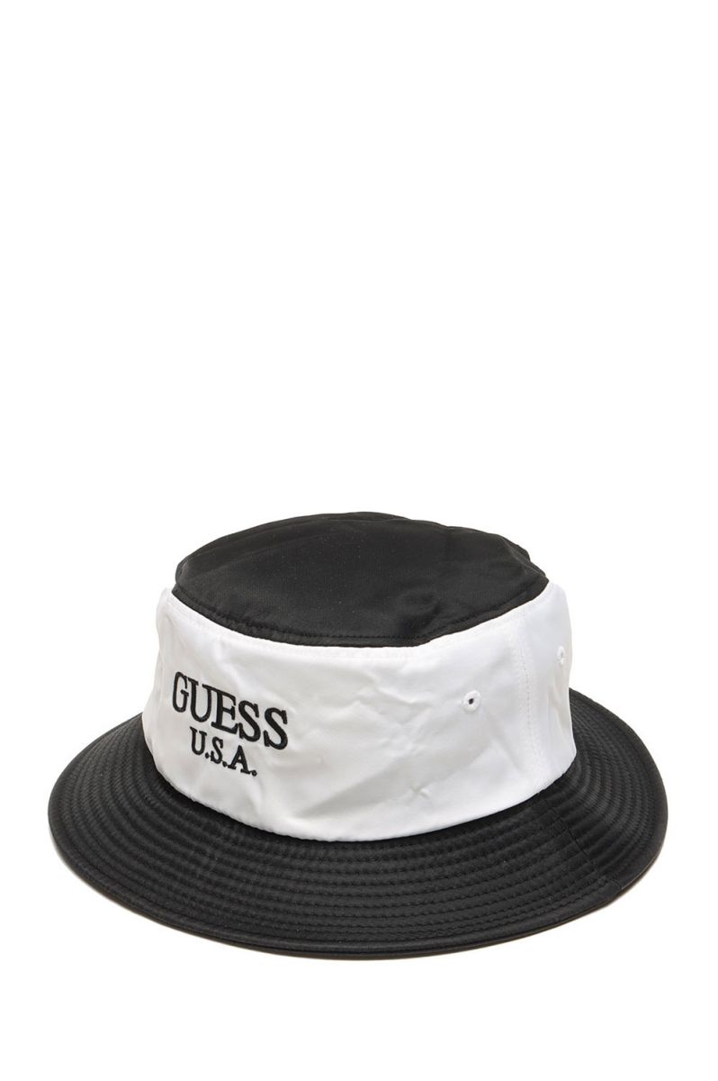 SALE / 70%OFF2Tone Bucket Hat-BLACK(GRSS19-005) Guess Green Label -W...