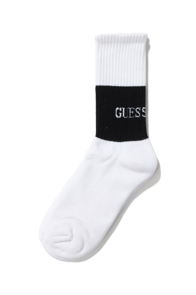 y50%OFFz2Tone Socks-OFF WHITE(GRSS19-006) Guess Green Label -Women-(QXO[[x)