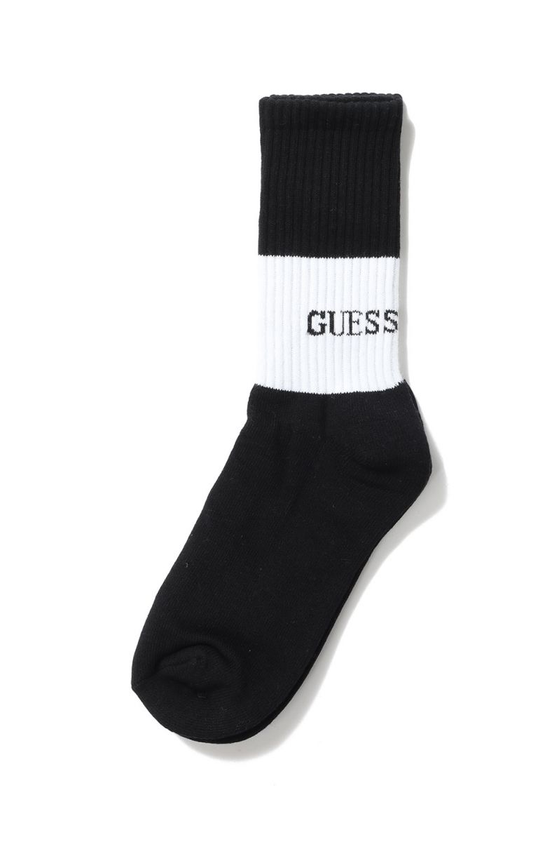 y50%OFFz2Tone Socks-BLACK (GRSS19-006) Guess Green Label -Women-(QXO[[x)