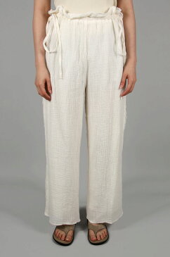 【50%OFF】トゥデイフル レディース Waistgather Linen Pants ホワイト【正規取扱店】