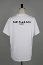 【40%OFF】 S/S TEE VISUAL / WHITE(AVUTS0017FA01WTH0001) 1017 ALYX 9SM(アリクス)