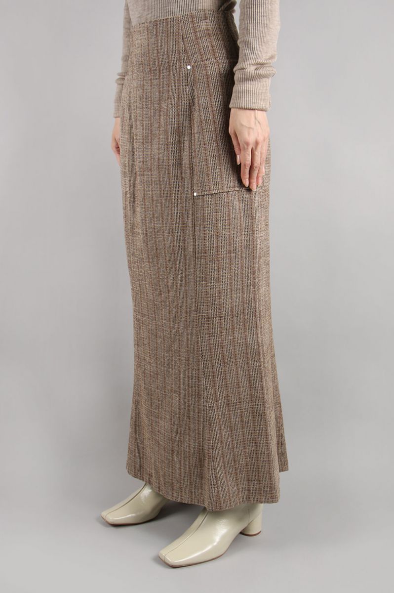 トゥデイフル レディース Jacquard Stripe Skirts ベージュ【正規取扱店】