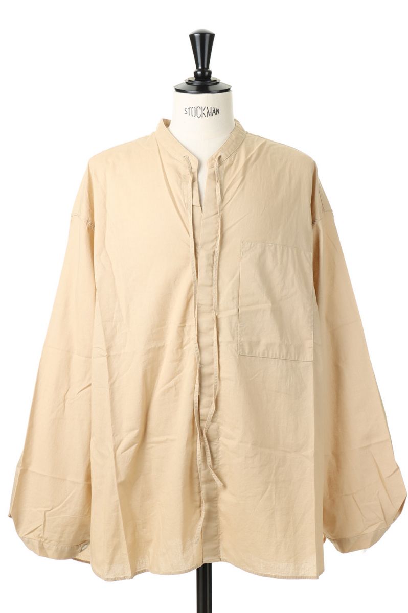 y50%OFFzOPEN NECK TUNIC -BEIGE- (AN0201_S1110) Anei(A[lC)