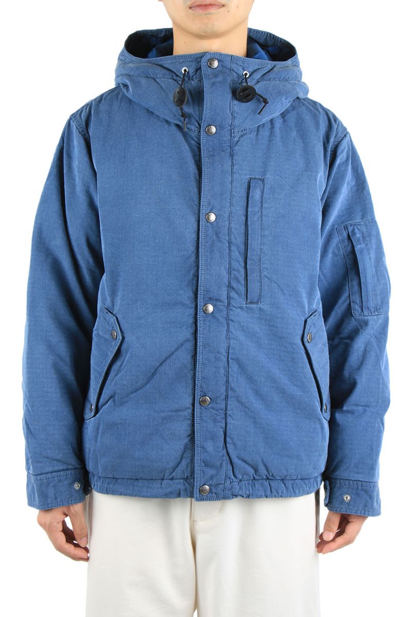 Indigo Mountain Short Down Parka - Indigo Bleach (ND2066N) The North Face Purple Label - Men -(ザノースフェイス パープルレーベル)