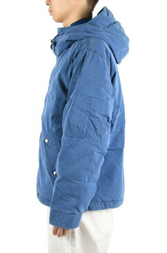 Indigo Mountain Short Down Parka - Indigo Bleach (ND2066N) The North Face Purple Label - Men -(ザノースフェイス パープルレーベル)