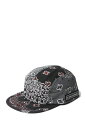 チルドレンオブザディスコーダンス VINTAGE BANDANA PATCH CAP - BLACK #18 (COTDAC-814) 