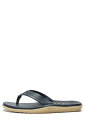 LEATHER THONG / SMOOTHLEATHER - NAVY (PT202) Island Slipper - Men -(アイランドスリッパ)