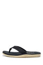 SUEDE THONG / ULTRA SUEDE - BLACK (PTU202U) Island Slipper - Men -(アイランドスリッパ)