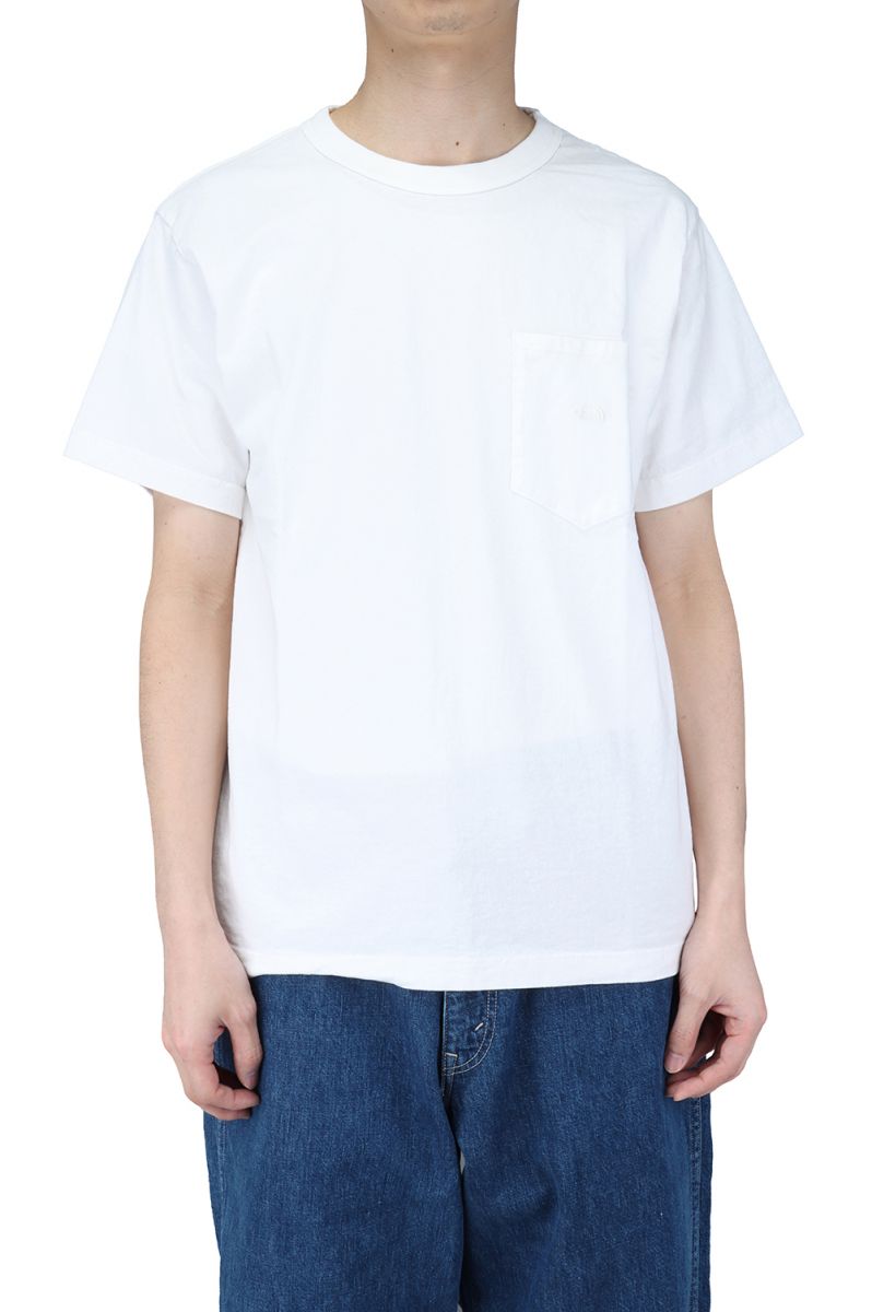【30%OFF】7oz H/S Pocket Tee - Off White (NT3103N) The North Face Purple Label - Men -(ザノースフェイス パープルレーベル)