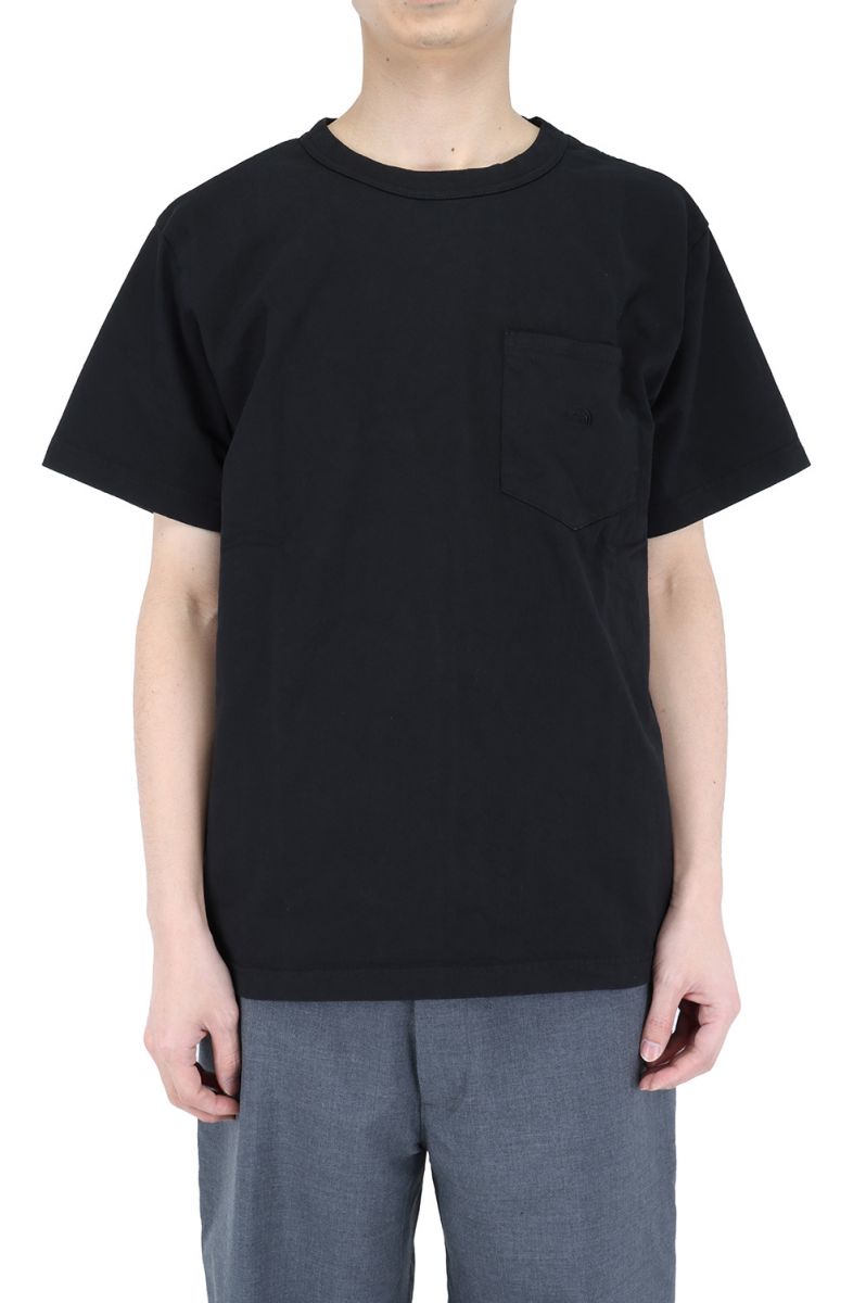 【30%OFF】7oz H/S Pocket Tee - Black (NT3103N) The North Face Purple Label - Men -(ザノースフェイス パープルレーベル)